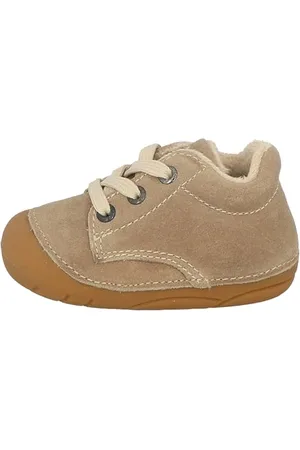 Lurchi Garçon Fille 63L3003001 Chaussure de première randonnée, Grey-Beige, 19 EU