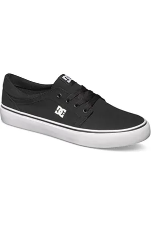 Dcshoes Trase Tx, Baskets mode homme, Noir (Black/White), 48.5 EU