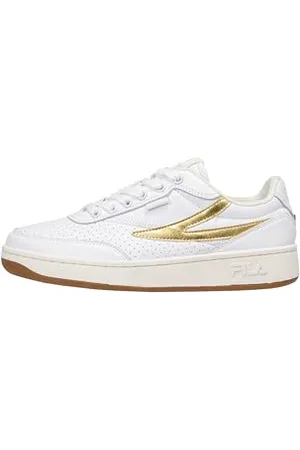 Fila Femme SEVARO F WMN Basket, White-Gold, 41 EU