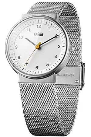 von Braun BN0031WHSLMHL - Montre - Quartz - Analogique - Femme - Bracelet - Acier Inoxydable - Argent