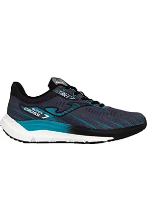 Joma Homme R.Super Cross Men Chaussure de Course, Gris/Turquoise, 46 EU