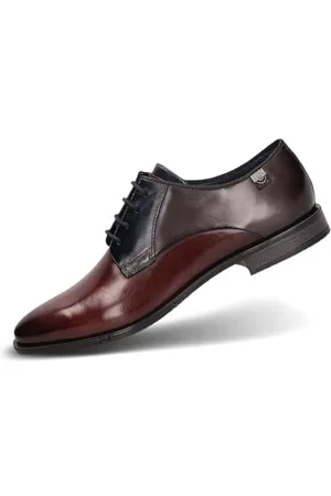 Bugatti 312-afy05-Lacets pour Homme- Gris Foncé-Taille Chaussures Basses à Lacets, 43 EU Large