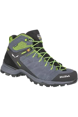 Salewa Alp Mate Mid Bottes de Randonnée Hommes, Noir, 9