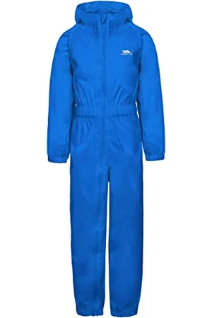 Trespass Mixte enfant Bouton Combinaison de pluie imperm able avec capuche, , 18-24 mois EU
