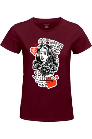 DC Comics Originals WOWOWOOTS124 T-Shirt, , S Femme