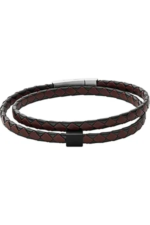 Skagen Bracelet Pour Hommes Hulsten, Longueur : 185 mm Bracelet En Acier Inoxydable 2 Tons, SKJM0185998