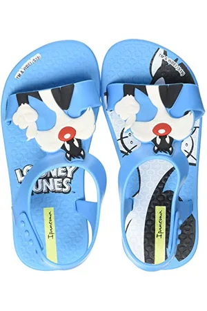 Ipanema Bébé garçon Looney Tunes Baby Sandale Plate, , 22.5 EU Étroit
