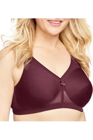 Glamorise Soutien-Gorge MagicLift Maintien Actif sans Armatures Spécial Grandes Tailles n°1005, , 105H