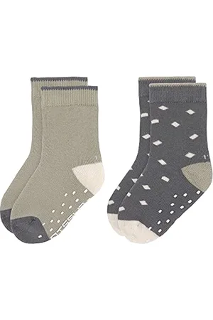 LÄSSIG Mixte Cozy Wear Chaussettes antid rapantes, Gris, 19 EU