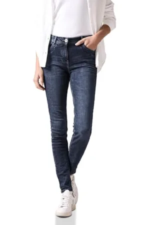 CECIL Damen B378099 Jeans Slim Fit, , 36W x 30L