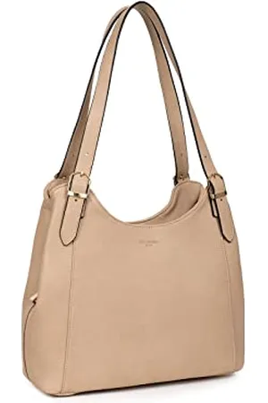 Hexagona Sac porté épaule 2 anses - Compatible téléphone Portable - pour Femme - Collection Toscane