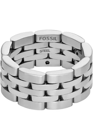 Fossil Arden Watch JF0482604012 Bague pour homme en acier inoxydable, Acier inoxydable, Aucune pierre précieuse