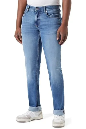 Tommy Hilfiger Jean Homme Denton Th STR Diego Straight Fit, Bleu (Diego), 29W/30L