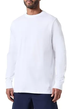 Only & Sons Onsfred Life RLX LS Tee T-Shirt Manches Longues, Blanc éclatant, M Homme