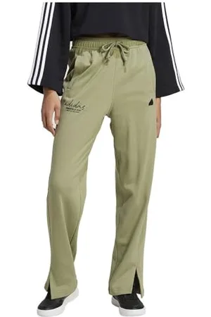 adidas Femme Signature Graphic Embroidery French Terry Straight Leg Pant, , S