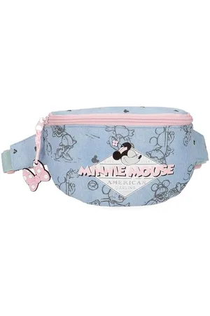 Disney Joumma Bags Minnie American Darling Trousses, bandoulières, et Rose, Organiser et Transporter des Crayons et des stylos, Plusieurs Compartiments., , Talla estándar, Sac Banane