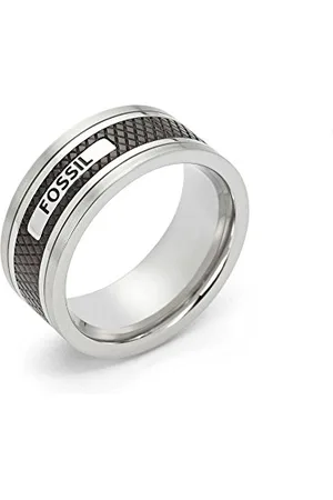 Fossil Bague Pour Homme, Bague En Acier Inoxydable, JF00888040