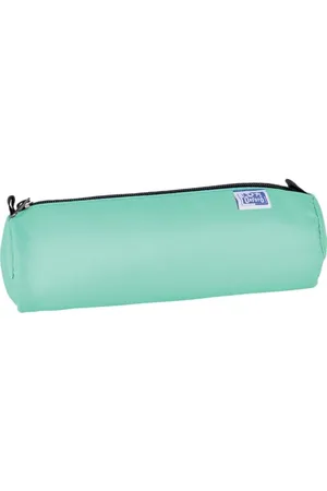 Oxford Trousse Ronde Classique 1 Compartiment Capacité Dimensions 22X7X7 cm Fermeture Éclair Polyester Pastel