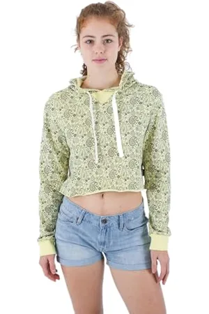 Hurley Oceancare Haut en Polaire pour Femme Motif Cachemire Pull à Enfiler