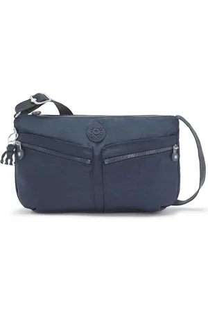 Kipling IZELLAH Sac à bandoulière de taille moyenne, (Bleu)