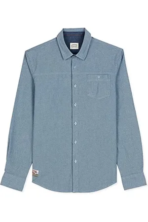 Oxbow N2CELER Chemise Manches Longues Chambray Homme