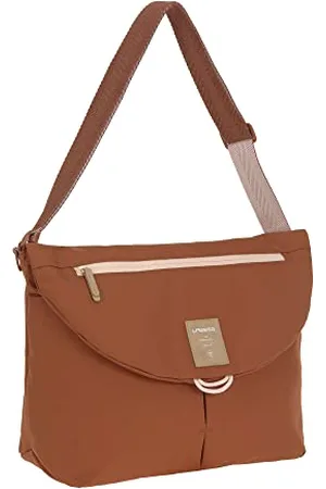 LÄSSIG Sac à Langer avec Accessoires/Green Label Manu Messenger Bag Rust