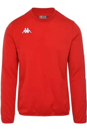 Kappa TALSANO Sweat Homme Red FR : Taille Unique (Taille Fabricant : 10Y)
