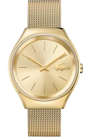 Lacoste Montre Analogique à Quartz pour Femme avec Bracelet en Acier Inoxydable doré - 2000952