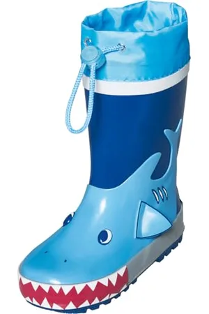 Playshoes Bottes en caoutchouc avec cordon de serrage Bottes de pluie Mixte Enfant, , 28/29 EU