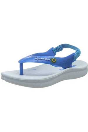 Ipanema Garçon Unisex Kinder Anatomica Soft Baby Sandales, Multicolore (Blue/Blue 8330.0), 19.5 EU