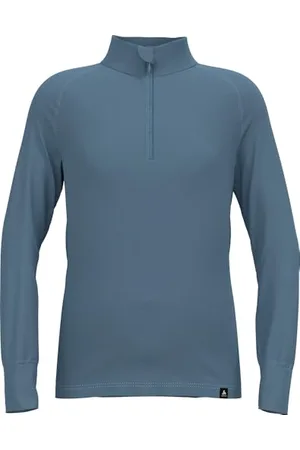 Odlo Sous-vêtements Thermiques Unisexes pour Enfants Active Warm I sous-vêtements de Sport Filles garçons I T-Shirt Thermique à Manches Longues