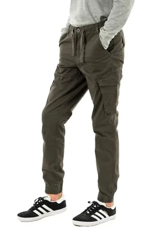 Teddy Smith Pantalon Garcon P-Murray Cargo Kaki Beluga Taille 10