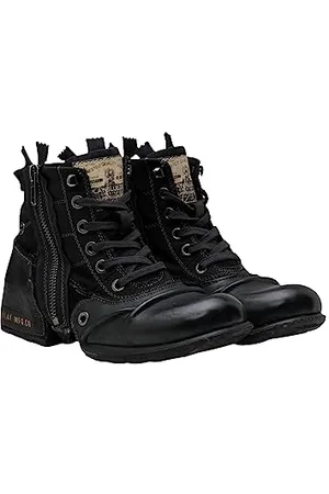 Replay Homme GMU01 .000.C0003L Bottes Motardes, Noir (Black 003), 42