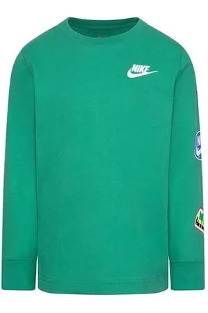 Nike Kids Retro Sticker Long Sleeve T-Shirt 4-5 Years
