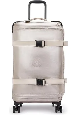 Kipling SPONTANEOUS M Bagage à roulettes de taille moyenne, Upright, (Argent)