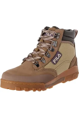 Fila Femme Grunge II CVS Mid WMN Botte Tendance, Taupe, Gris pâle, Mauve, 36 EU