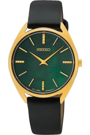 Seiko Femmes Analogique Quartz Montre avec Bracelet en Cuir SWR080P1