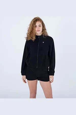 Hurley Oceancare Serviette zippée pour Femme Pull à Enfiler, , XS