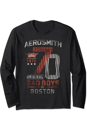 Aerosmith Les mauvais garçons de 1970 Manche Longue