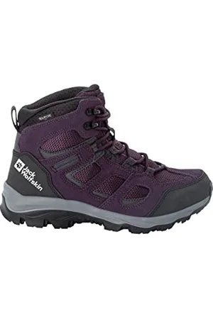 Jack Wolfskin Femme VOJO 3 TEXAPORE MID W Chaussure de Trail, Violet / Gris, 35.5 EU
