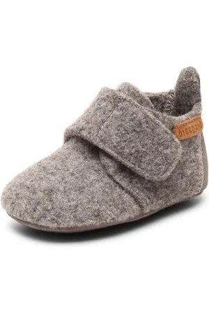Bisgaard Garçon Unisex Kinder Baby Wool Chaussons Bas, Grey, 21 EU
