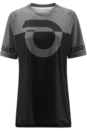 Briko Fierce Maillot de Cyclisme pour Femme Noir Gris Taille L