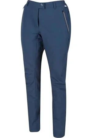 Regatta Pantalon technique Stretch Highton déperlant avec Protection UV40 et Multiples poches - Court Trousers Femme FR: M (Taille Fabricant: 14)