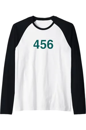 Squid Game Player 456 Costume Manche Raglan
