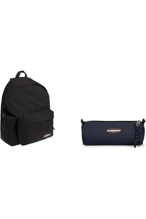 Eastpak ORBIT XS Sac à Dos Mini, 27 L - Black (Noir) & BENCHMARK SINGLE Trousse, 27 L - Ultra Marine (Bleu)