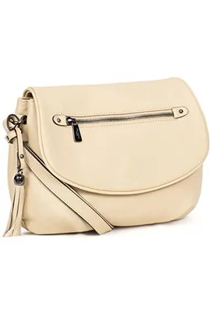 Hexagona Sac porté Travers - Compatible téléphone Portable - pour Femme - Collection Sauvage - - en Cuir