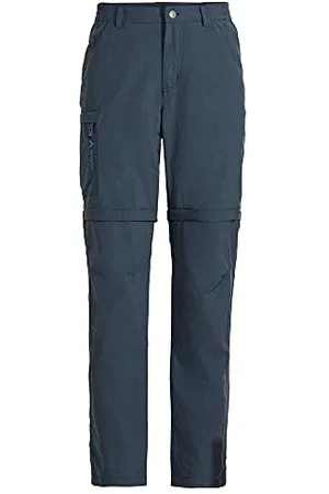 Vaude Farley Zo Pants V Pantalon pour homme XS Bleu (Steelblue).