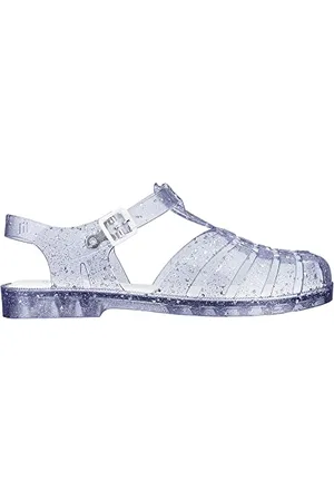 Melissa Mixte Possession Ad Sandale Plate , 13644 Clair / Argent GLITTER, 41/42 EU