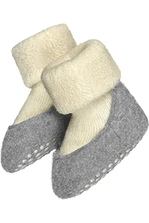 Falke Baby Cosyshoe B Hp laine picots sur la semelle 1 paire, Chaussettes Chaussons Mixte bébé, , 15/16 EU