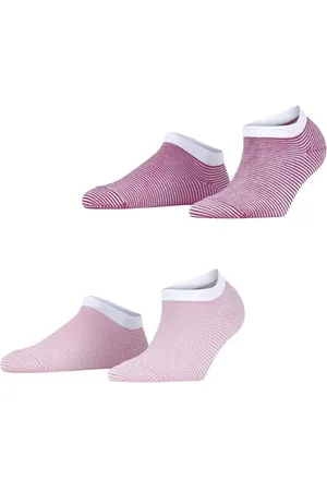 ESPRIT Femme Fine Stripe Multipack W Sn Coton Fantaisie Chaussettes De Sport, , 35-38 EU